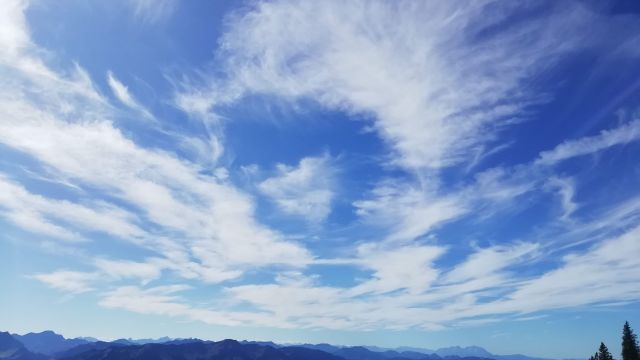 Cirrus Wolken Cirrus Wolken auch Schleierwolken oder Federwolken genannt